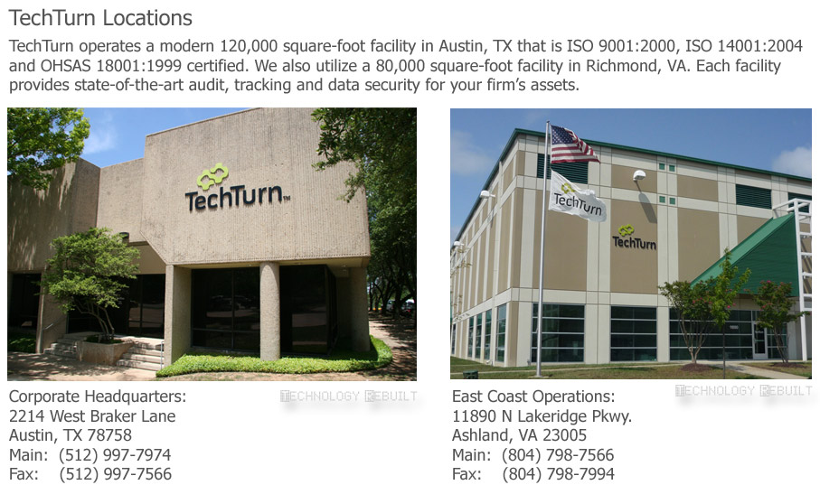 TechTurn Locations