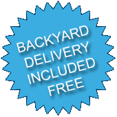 Backyard Delivery Included Free